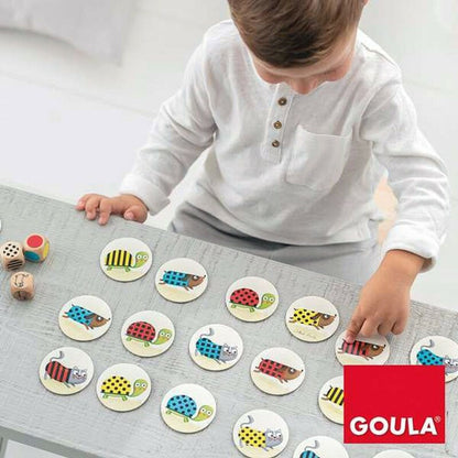 Joc de Memorie Catch it Goula 53446 (30 pcs) (ES) - Bebelus, Jucăriile copilăriei timpurii