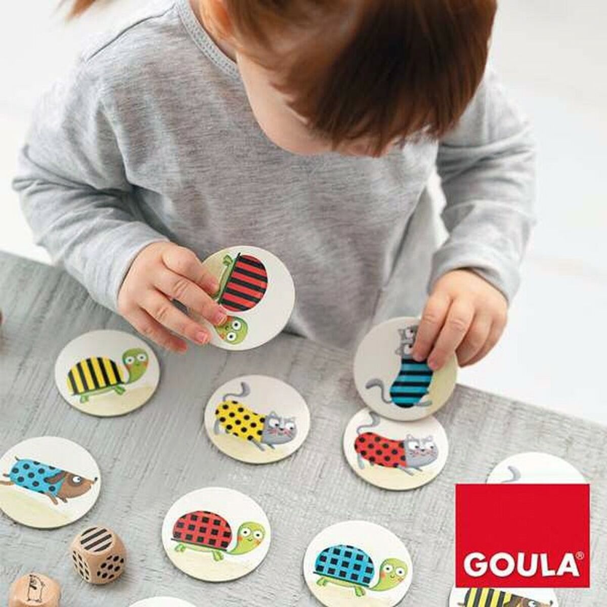 Joc de Memorie Catch it Goula 53446 (30 pcs) (ES) - Bebelus, Jucăriile copilăriei timpurii