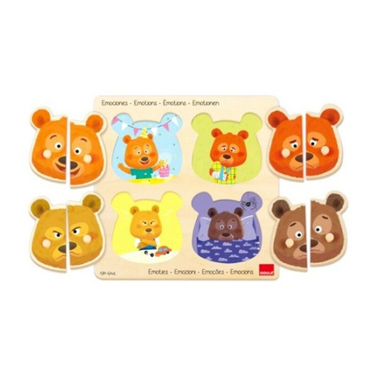 Puzzle Emotions Diset (2+ ani) - Jucarii si jocuri, Puzzle-uri și puzzle-uri