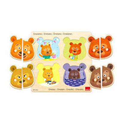 Puzzle Emotions Diset (2+ ani) - Jucarii si jocuri, Puzzle-uri și puzzle-uri