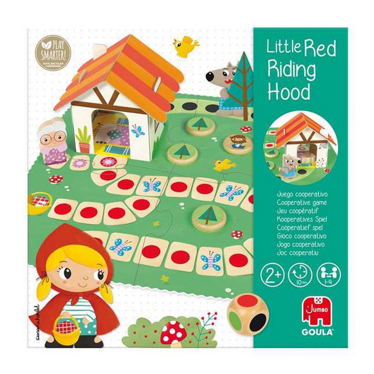 Joc Educativ Goula Little Red Ridding Hood 9 Piese - Jucarii si jocuri, Jocuri și accesorii