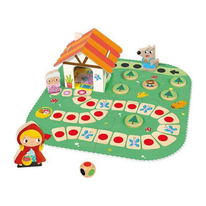 Joc Educativ Goula Little Red Ridding Hood 9 Piese - Jucarii si jocuri, Jocuri și accesorii