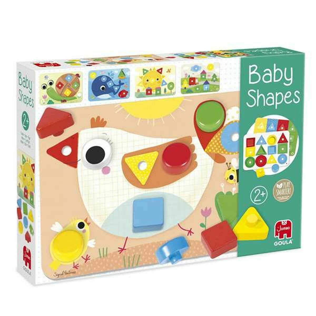 Puzzle pentru Copii Goula Baby Shapes Multicolor - Jucarii si jocuri, Jocuri și accesorii