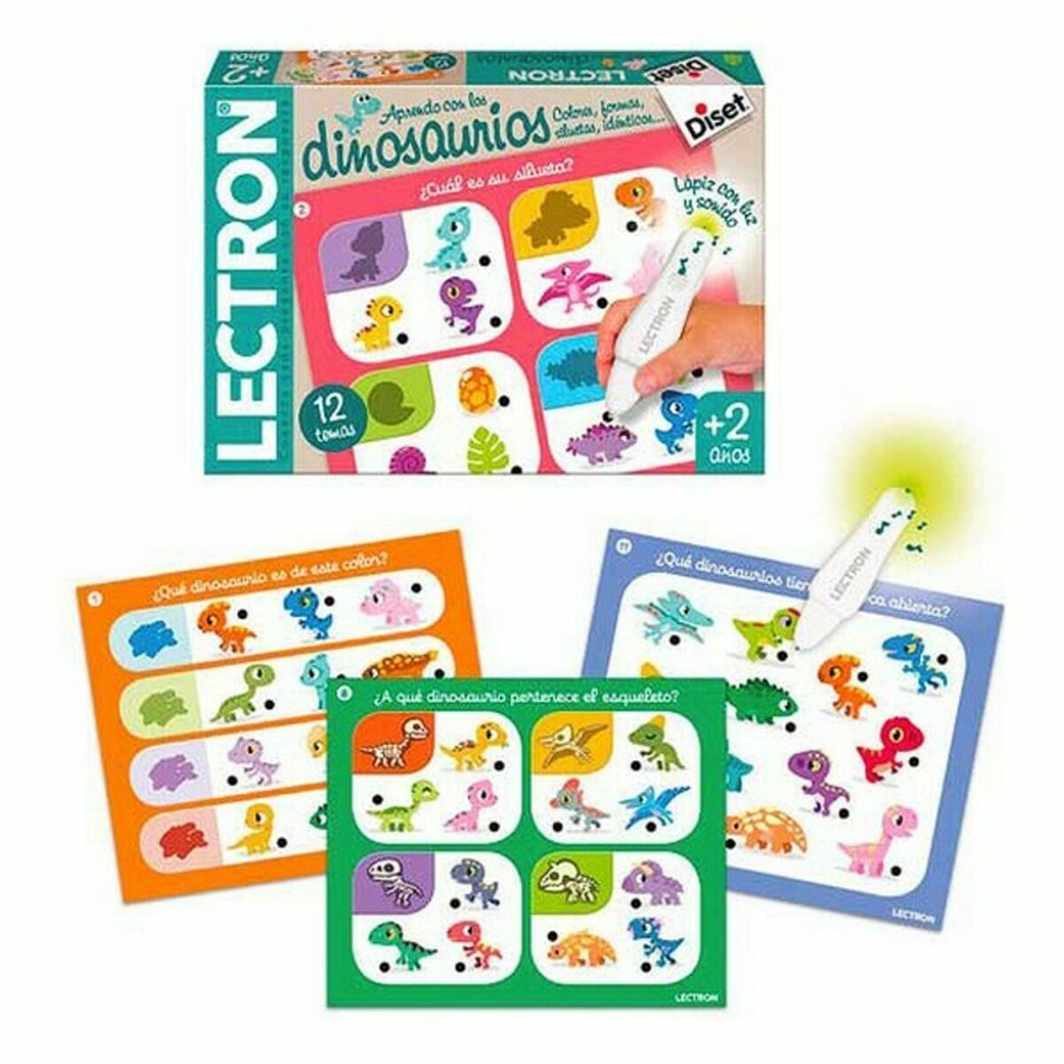 Joc Educativ Lectron Diset Primeras Lecturas ES - Jucarii si jocuri, Jocuri și accesorii