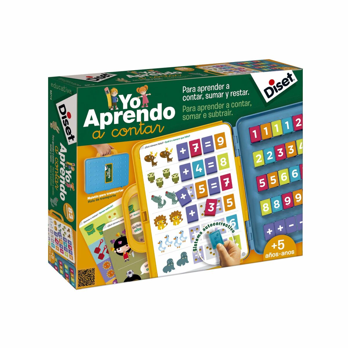 Joc Educativ Diset 63752 Joc Învăț Adunarea și Scăderea - Jucarii si jocuri, Jocuri și accesorii