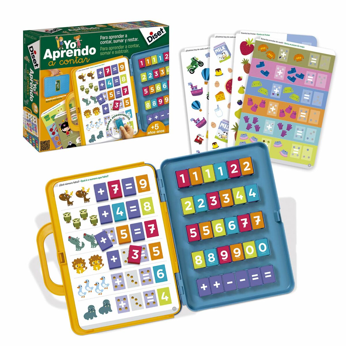 Joc Educativ Diset 63752 Joc Învăț Adunarea și Scăderea - Jucarii si jocuri, Jocuri și accesorii