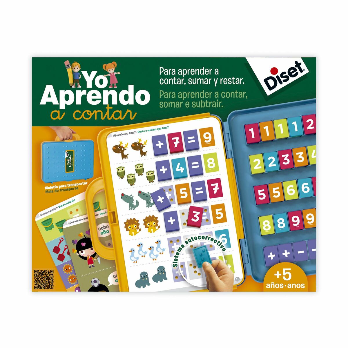 Joc Educativ Diset 63752 Joc Învăț Adunarea și Scăderea - Jucarii si jocuri, Jocuri și accesorii