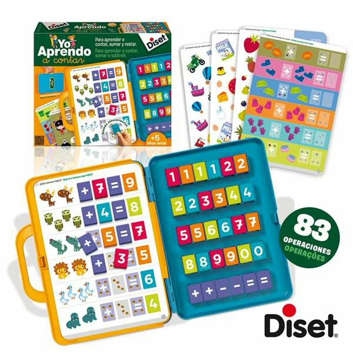 Joc Educativ Diset 63752 Joc Învăț Adunarea și Scăderea - Jucarii si jocuri, Jocuri și accesorii