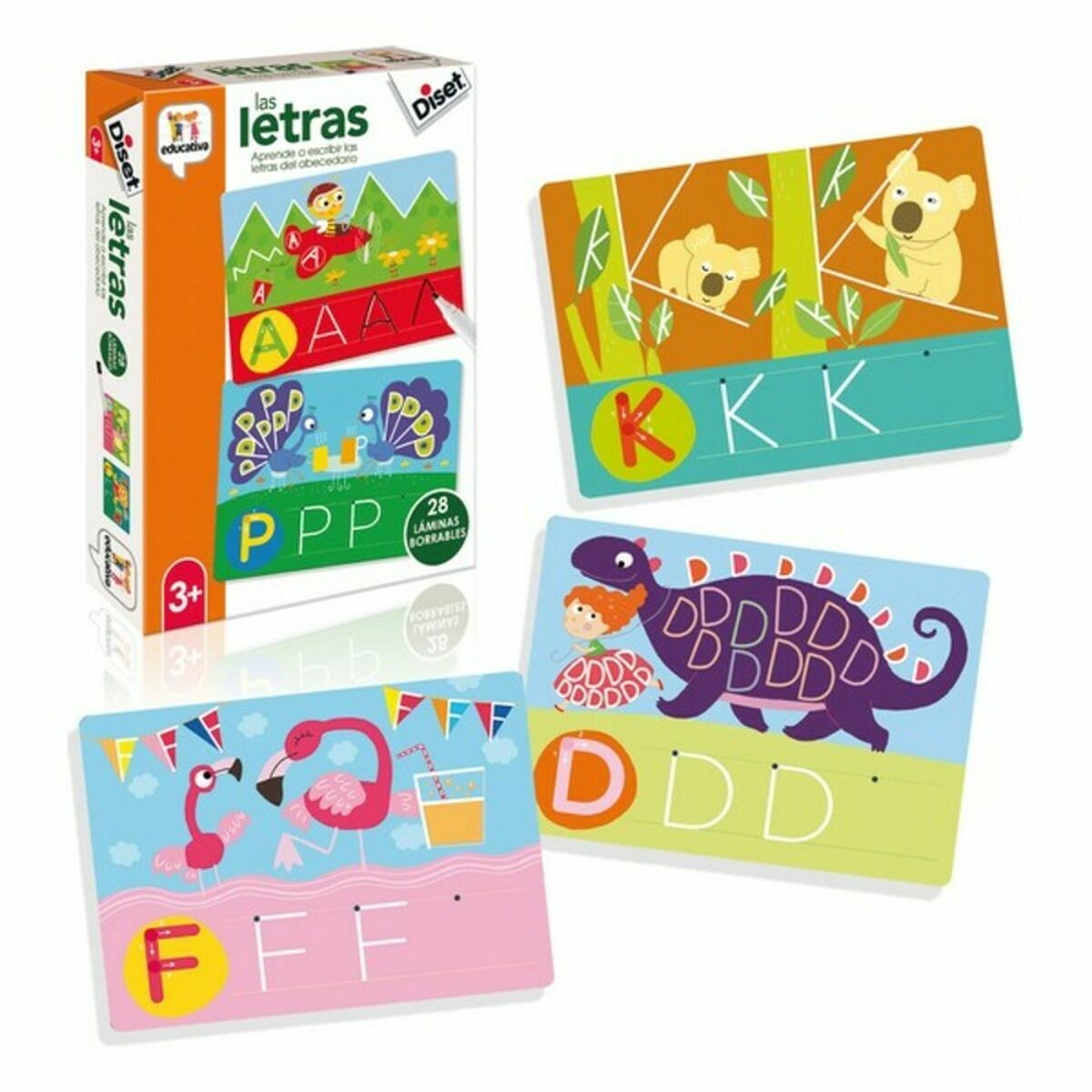Joc Educativ Yo Aprendo Las Letras Diset 463863 (ES) - Jucarii si jocuri, Jocuri și accesorii