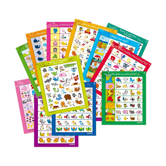 Joc Educativ Diset The animals Creion Lumini cu sunet (ES) - Jucarii si jocuri, Jocuri și accesorii