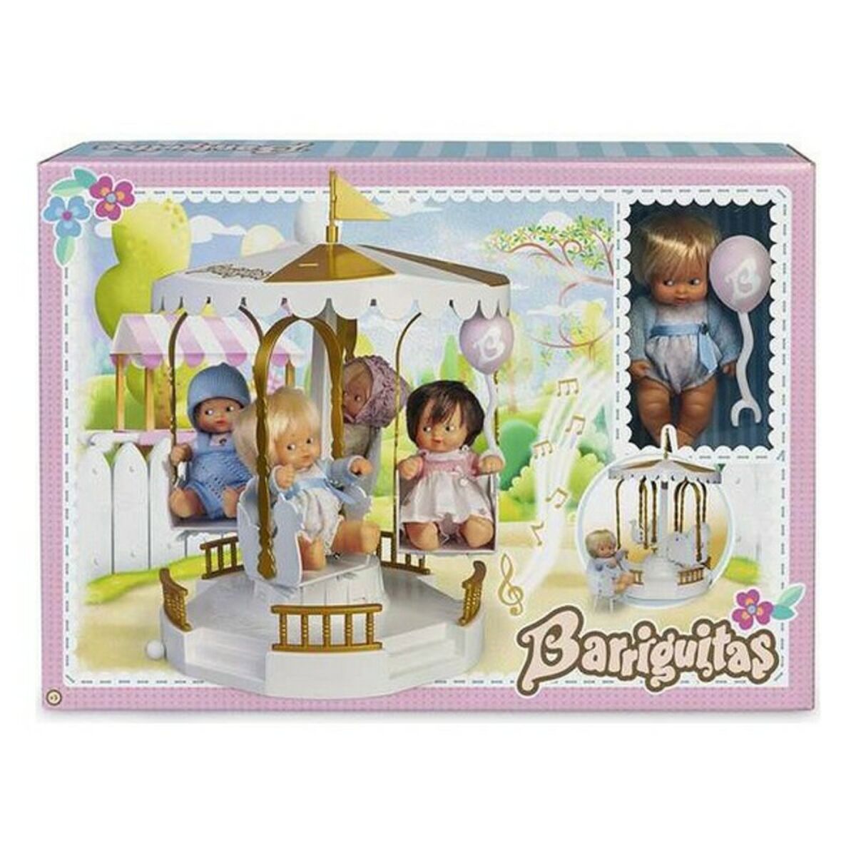 Playset Barriguitas Carrusel Barriguitas 700015806 - Jucarii si jocuri, Păpuși și figurine