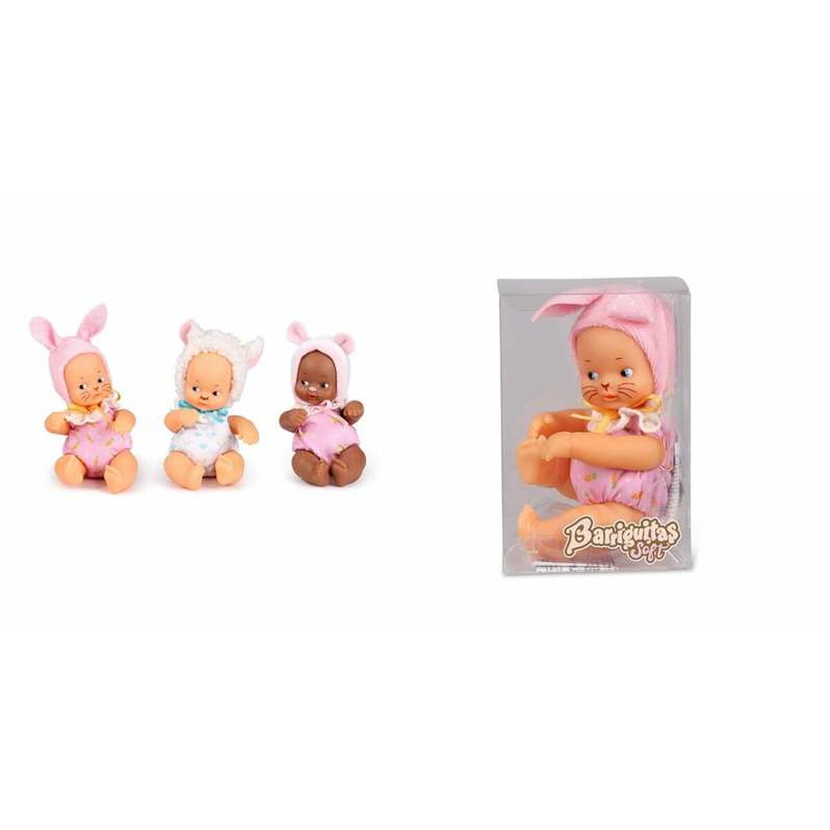 Păpușă Bebe Barriguitas Soft babies - Jucarii si jocuri, Păpuși și accesorii
