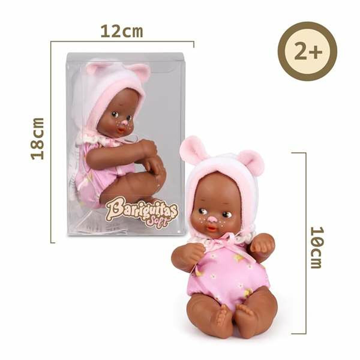Păpușă Bebe Barriguitas Soft babies - Jucarii si jocuri, Păpuși și accesorii