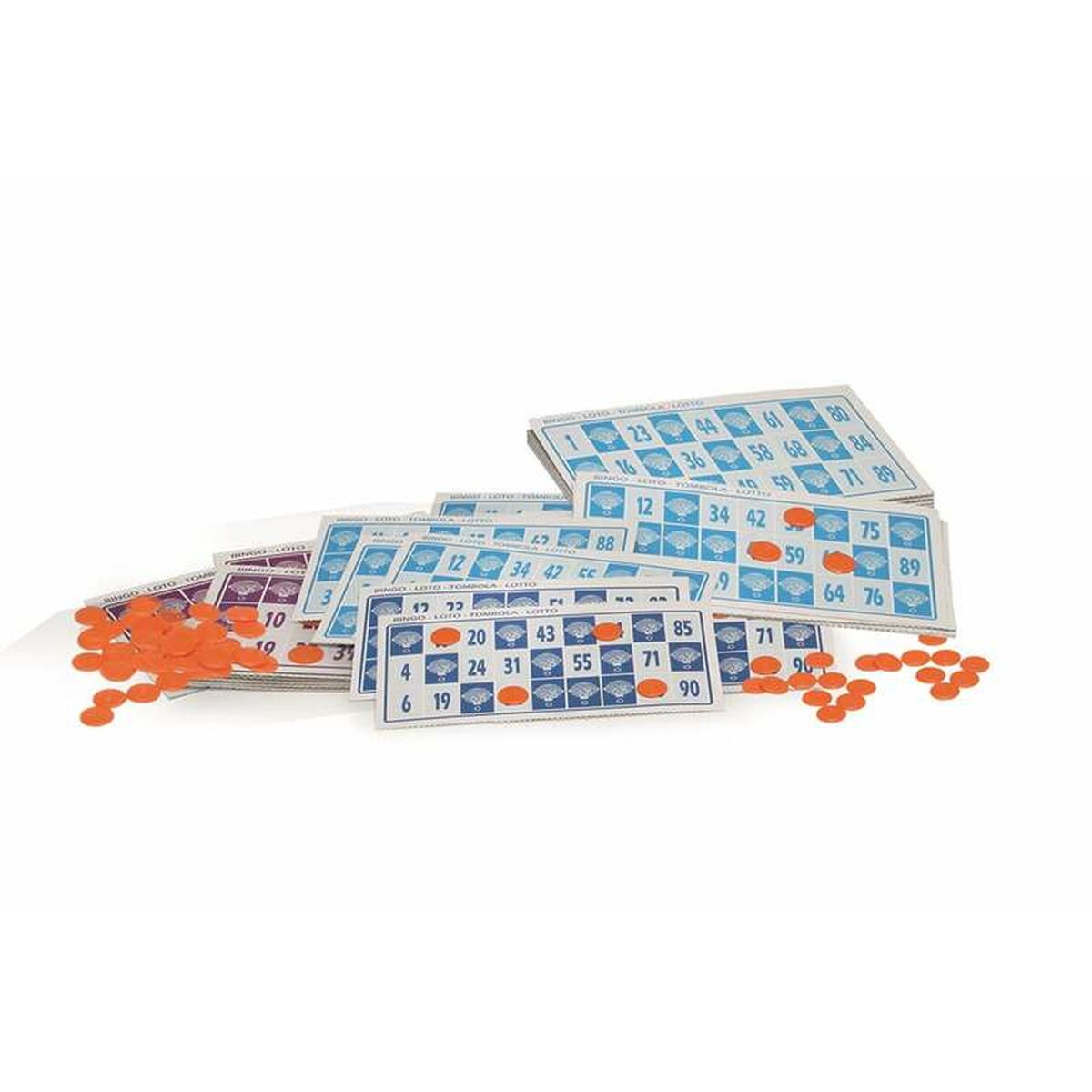 Bingo Automat Chicos Deluxe 30 x 42 x 23 cm 72 Cartoane - Jucarii si jocuri, Jocuri și accesorii