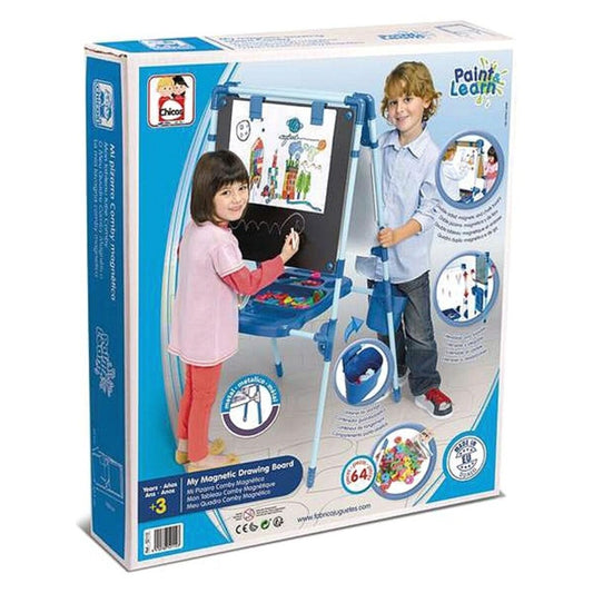 Tablă 2 în 1 Chicos (63 x 60 x 120 cm) 63 x 60 x 120 cm (64 pcs) - Jucarii si jocuri, Activități creative