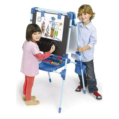 Tablă 2 în 1 Chicos (63 x 60 x 120 cm) 63 x 60 x 120 cm (64 pcs) - Jucarii si jocuri, Activități creative