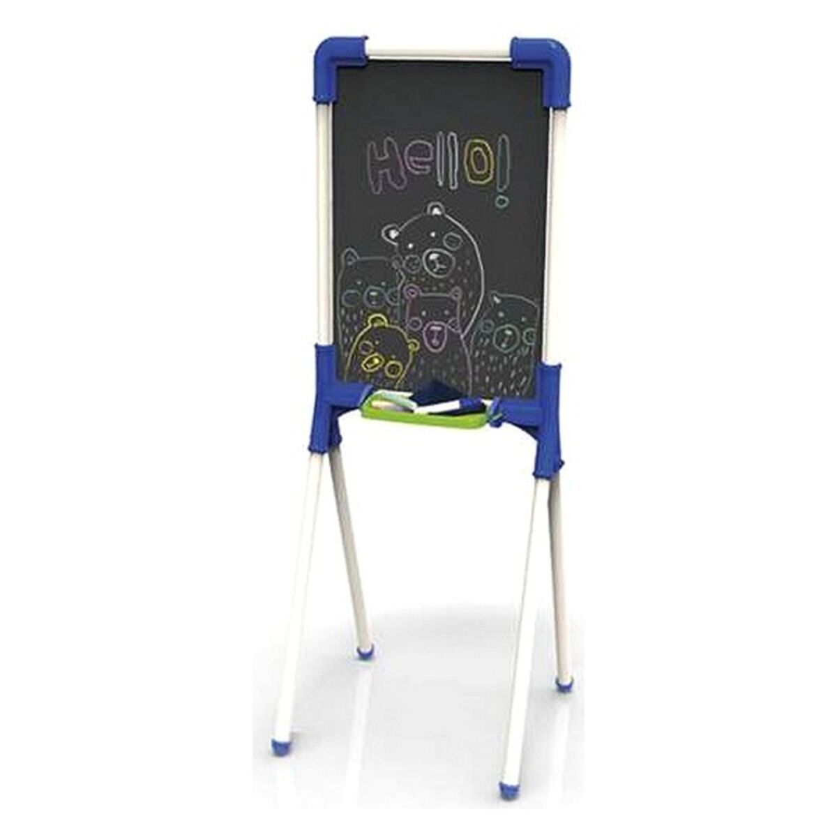 Tablă 2 în 1 Chicos Paint & Learn (37 x 32 x 85 cm) - Jucarii si jocuri, Activități creative