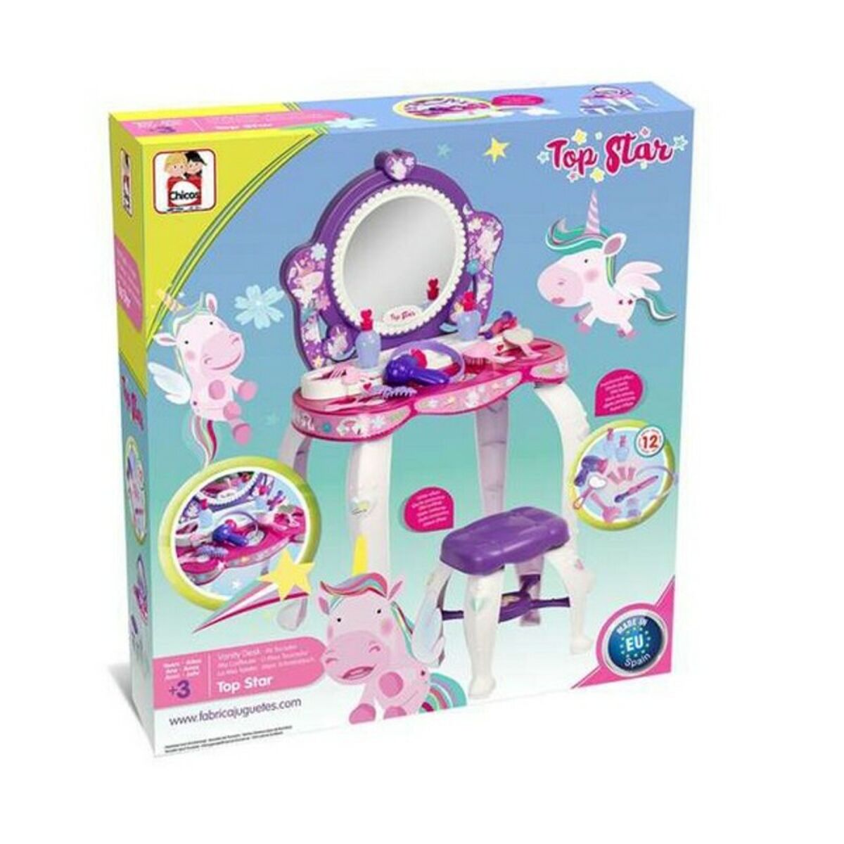 Dispozitiv de redare muzică TopStar Chicos 87398 (51 x 56 x 85 cm) - Jucarii si jocuri, Imitații de jocuri