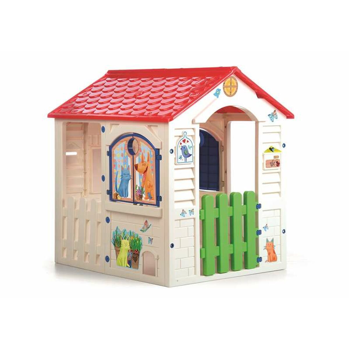 Casă pentru Copii de Joacă Chicos Country Cottage 84 x 103 x 104 cm - Jucarii si jocuri, În aer liber și sport