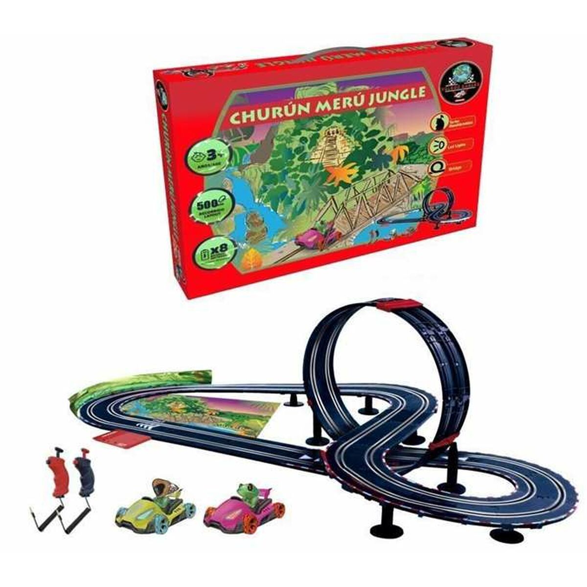 Pistă de Curse Ninco Velokú Racers Jungle - Jucarii si jocuri, Vehicule