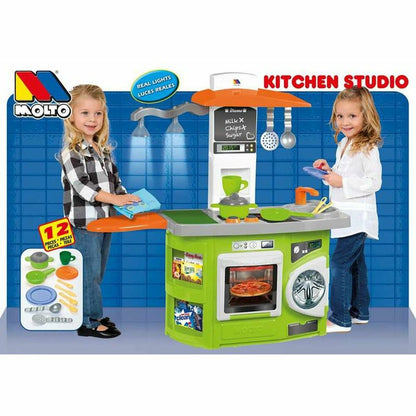 Bucătărie de Jucărie Moltó K Kitchen Studio 80 x 28 x 82 cm 13153 - Jucarii si jocuri, Imitații de jocuri
