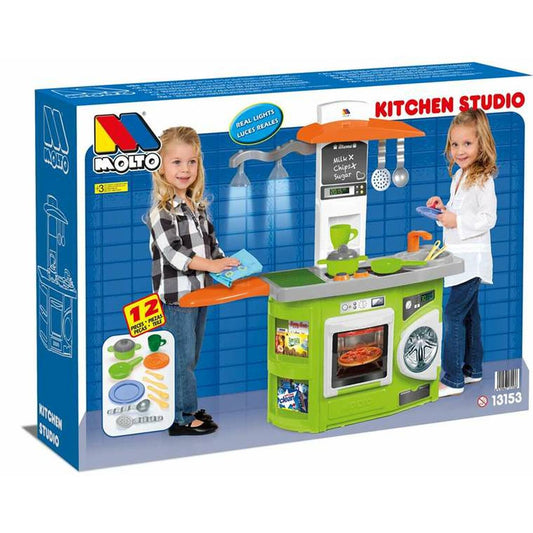 Bucătărie de Jucărie Moltó K Kitchen Studio 80 x 28 x 82 cm 13153 - Jucarii si jocuri, Imitații de jocuri