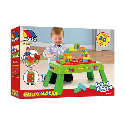 Jucărie interactivă Moltó Blocks Desk 65 x 28 cm - Bebelus, Jucăriile copilăriei timpurii