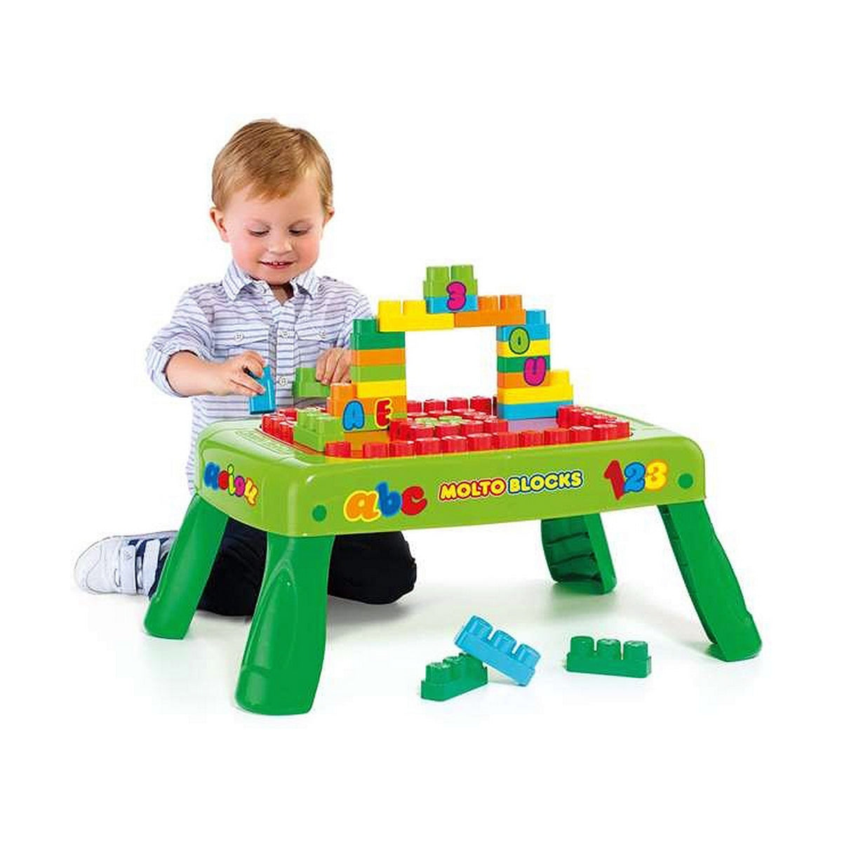 Jucărie interactivă Moltó Blocks Desk 65 x 28 cm - Bebelus, Jucăriile copilăriei timpurii