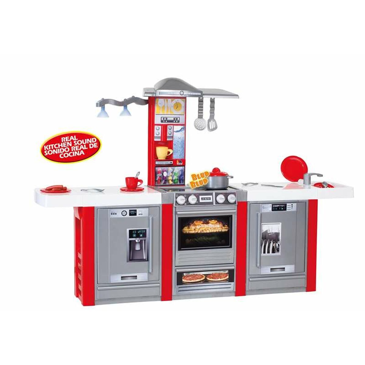 Bucătărie de Jucărie Moltó Masterkitchen 150 x 34 x 102 cm 15168 - Jucarii si jocuri, Imitații de jocuri