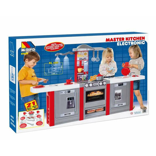 Bucătărie de Jucărie Moltó Masterkitchen 150 x 34 x 102 cm 15168 - Jucarii si jocuri, Imitații de jocuri