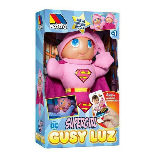 Figurină SuperGirl Gusy Luz Moltó Gusy Luz Supergirl 28 cm (28 cm) - Jucarii si jocuri, Păpuși și accesorii