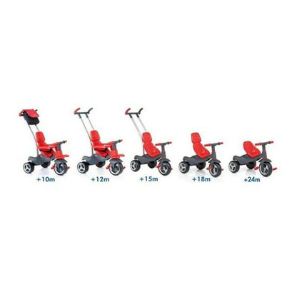 Triciclu Urban Trike Red Moltó (98 cm) - Jucarii si jocuri, În aer liber și sport