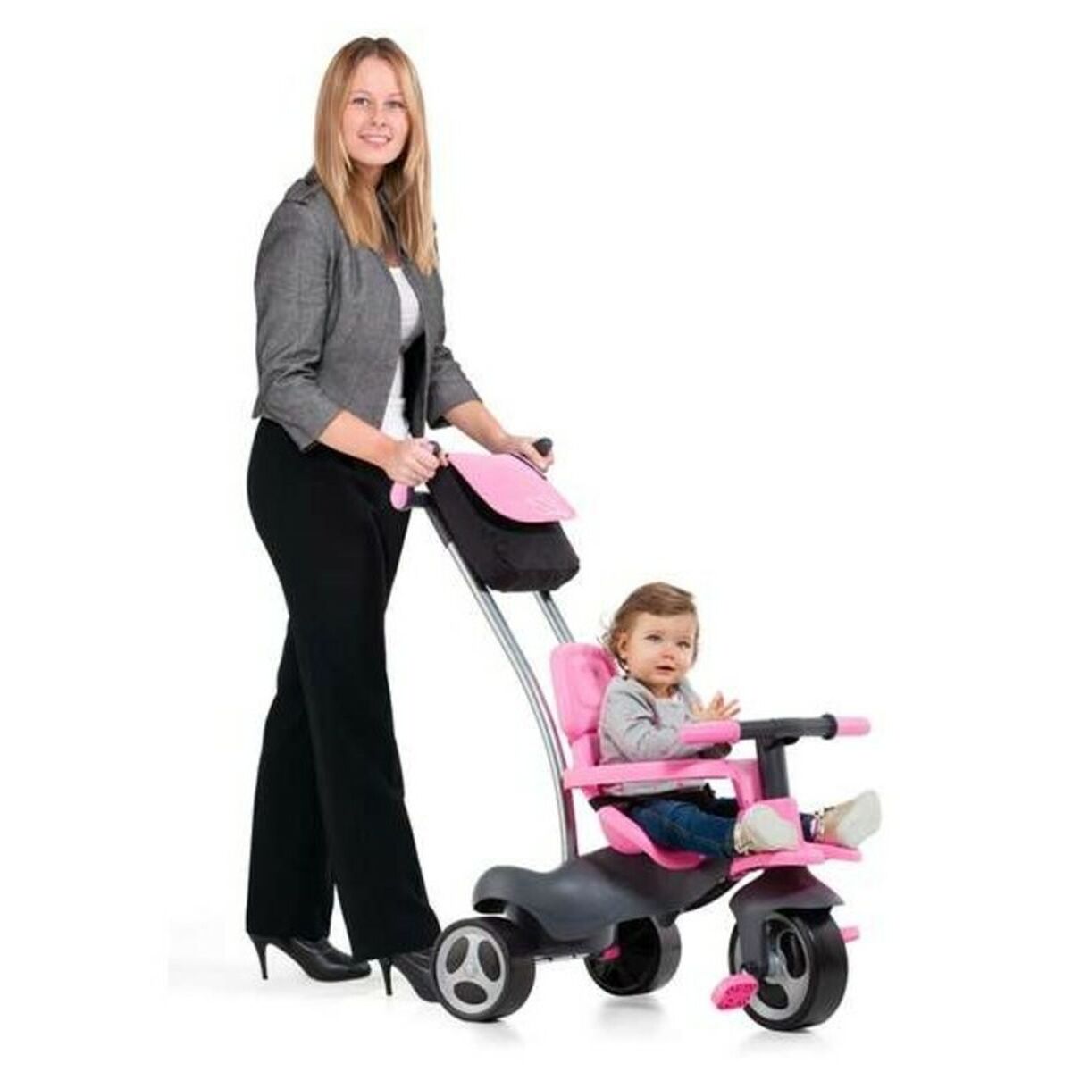 Triciclu Urban Trike Moltó 17201 98 cm Roz (98 cm) - Jucarii si jocuri, În aer liber și sport