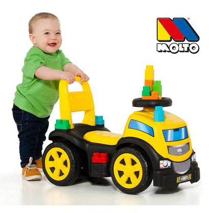 Mașină-Premergător Moltó Trucks and blocks 89 cm - Jucarii si jocuri, În aer liber și sport