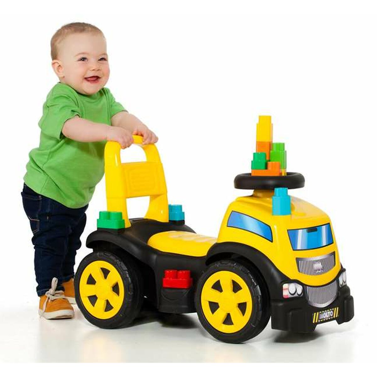 Mașină-Premergător Moltó Trucks and blocks 89 cm - Jucarii si jocuri, În aer liber și sport