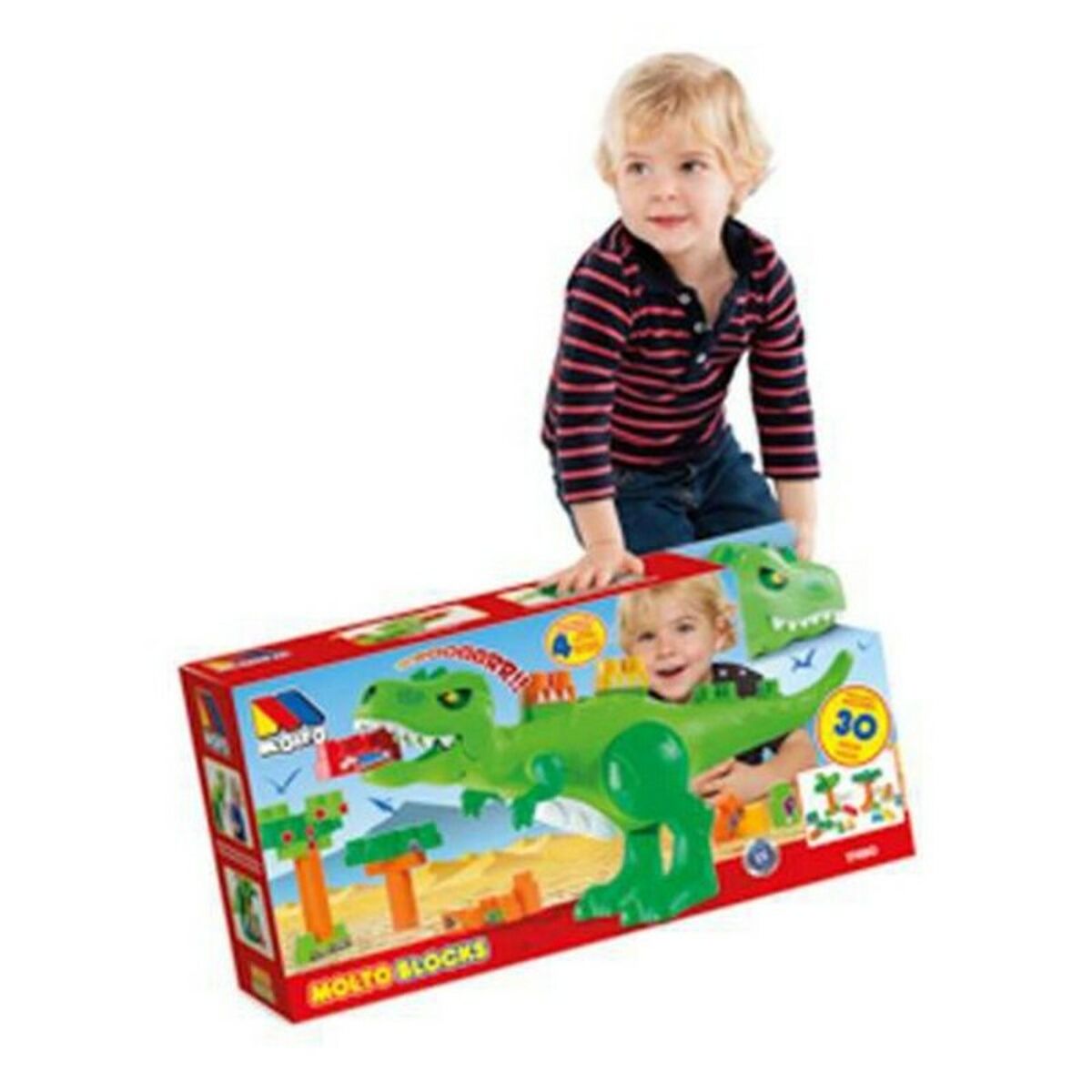Joc de Construcții cu Plăci Moltó 17480 (30 pcs) - Jucarii si jocuri