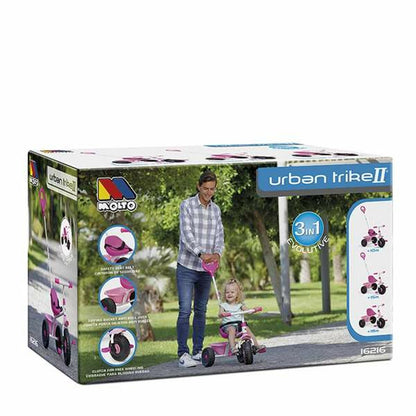 Triciclu Moltó Urban Trike 3 în 1 - Jucarii si jocuri, În aer liber și sport