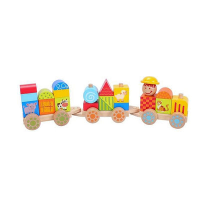 Jucărie pentru copii Moltó Happy Train 23 Piese - Bebelus, Jucăriile copilăriei timpurii