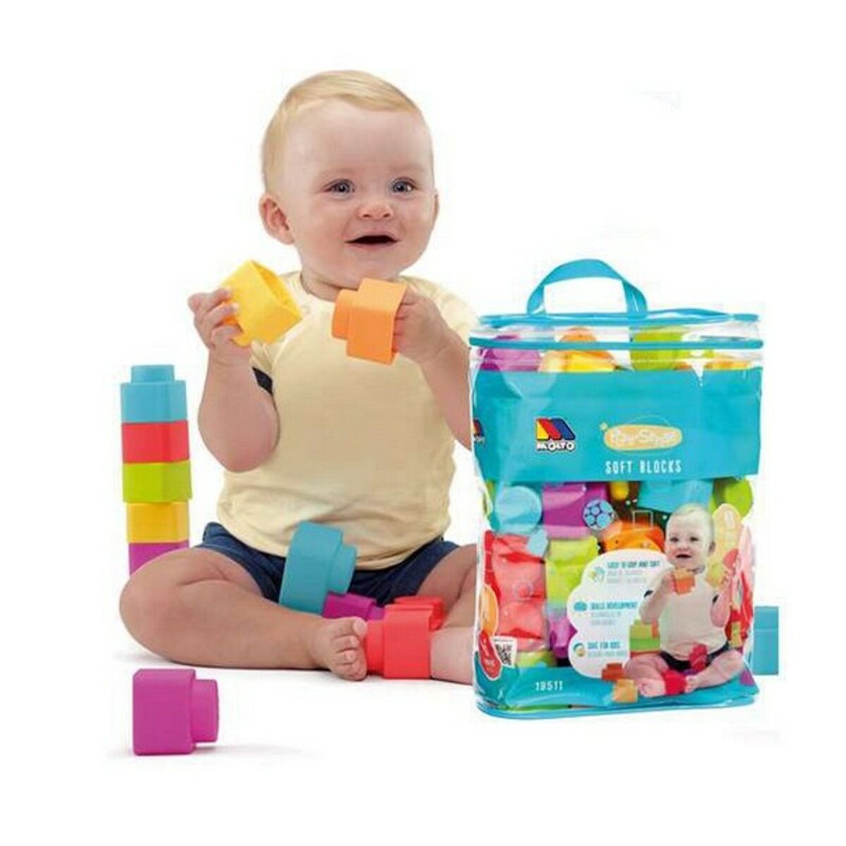 Set de Construcție Blocks Moltó (48 pcs) - Jucarii si jocuri