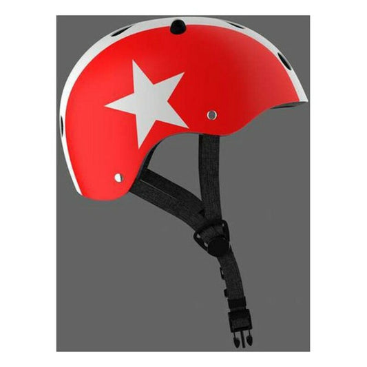 Cască pentru Copii Moltó Alb Roșu 48-53 cm - Sport și în aer liber, Ciclism
