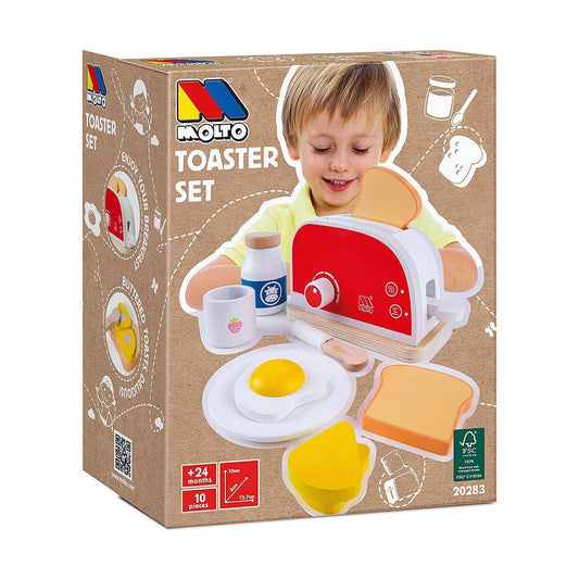 Toaster jucărie Moltó Toaster Set - Jucarii si jocuri, Imitații de jocuri