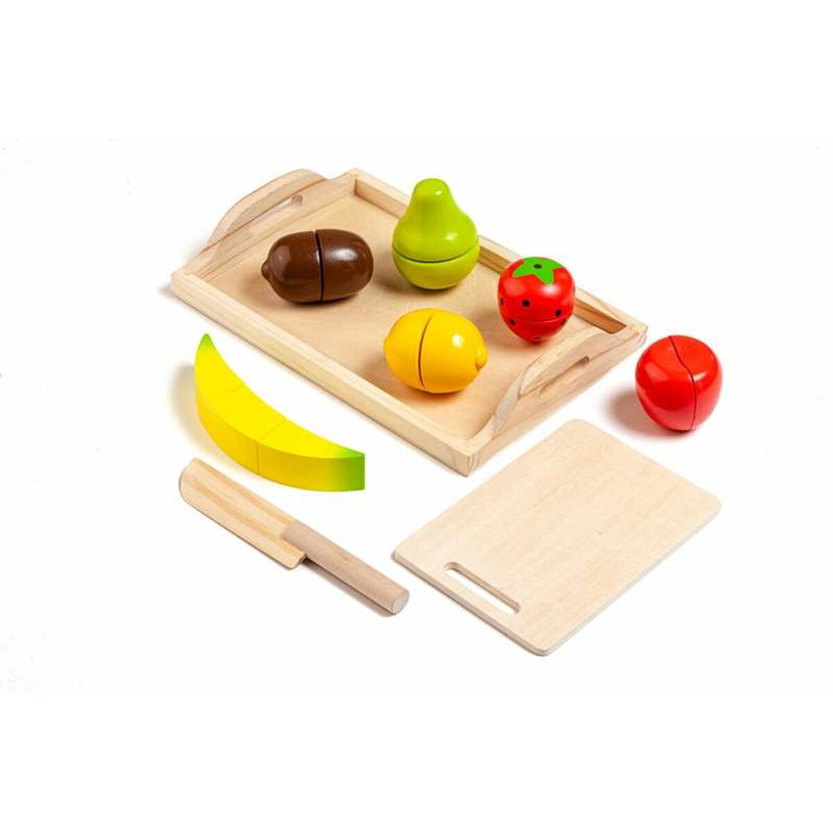 Set de Alimente de Jucărie Moltó 9 Piese Fructe - Jucarii si jocuri, Imitații de jocuri