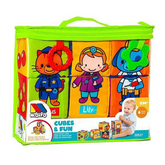 Blocuri Moi de Învățare Moltó (6 pcs) - Bebelus, Jucăriile copilăriei timpurii