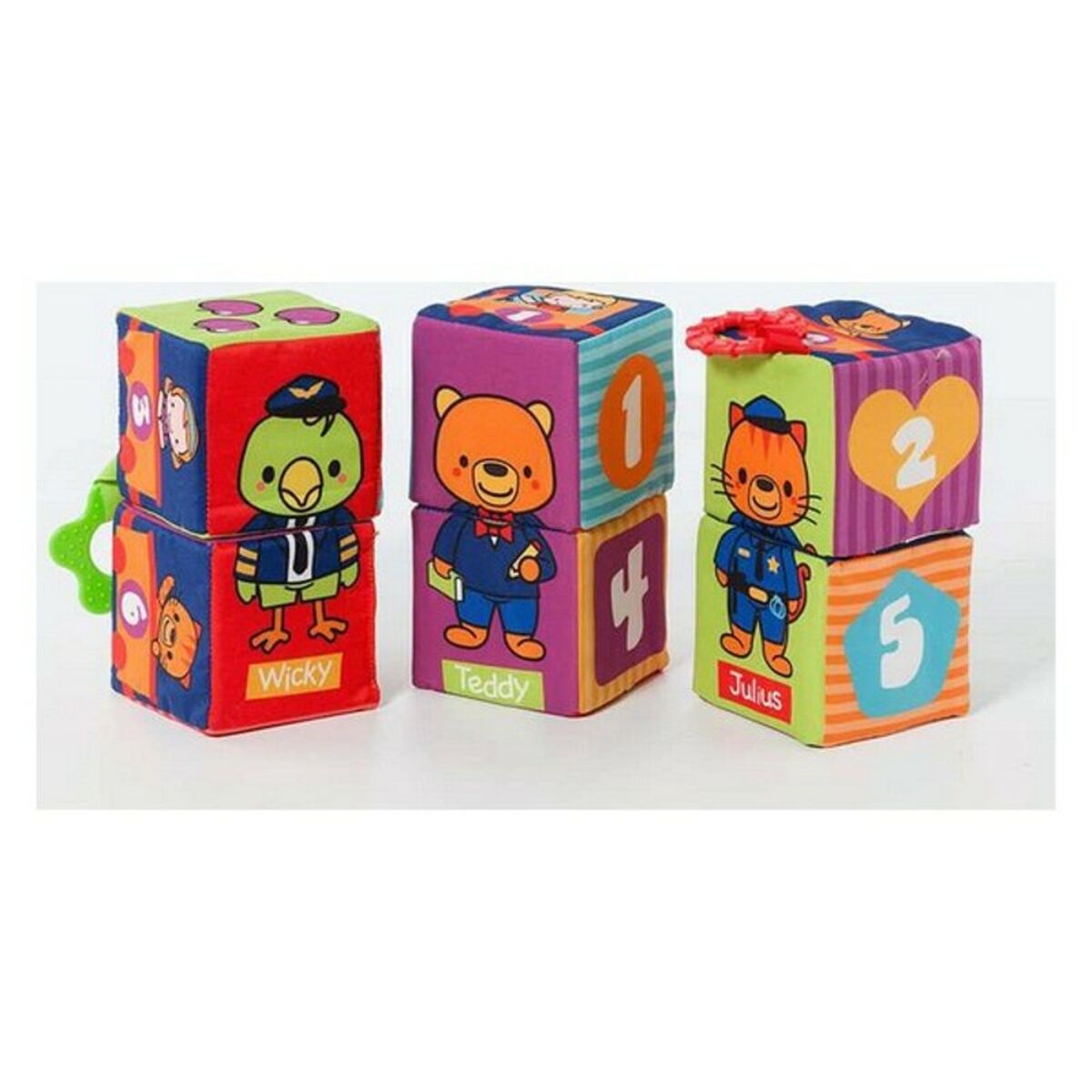 Blocuri Moi de Învățare Moltó (6 pcs) - Bebelus, Jucăriile copilăriei timpurii