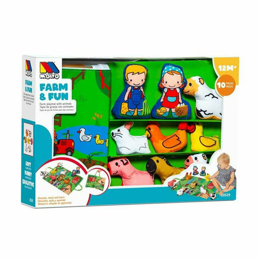 Saltea de joacă Moltó Farm and Fun Metal Plastic - Bebelus, Activitate și divertisment