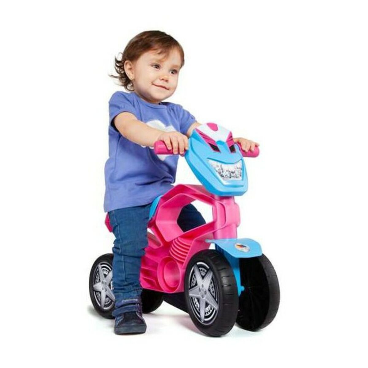 Motocicletă fără Pedale Moltó 21201 Roz 53 cm (52 x 20 x 44 cm) - Jucarii si jocuri, În aer liber și sport