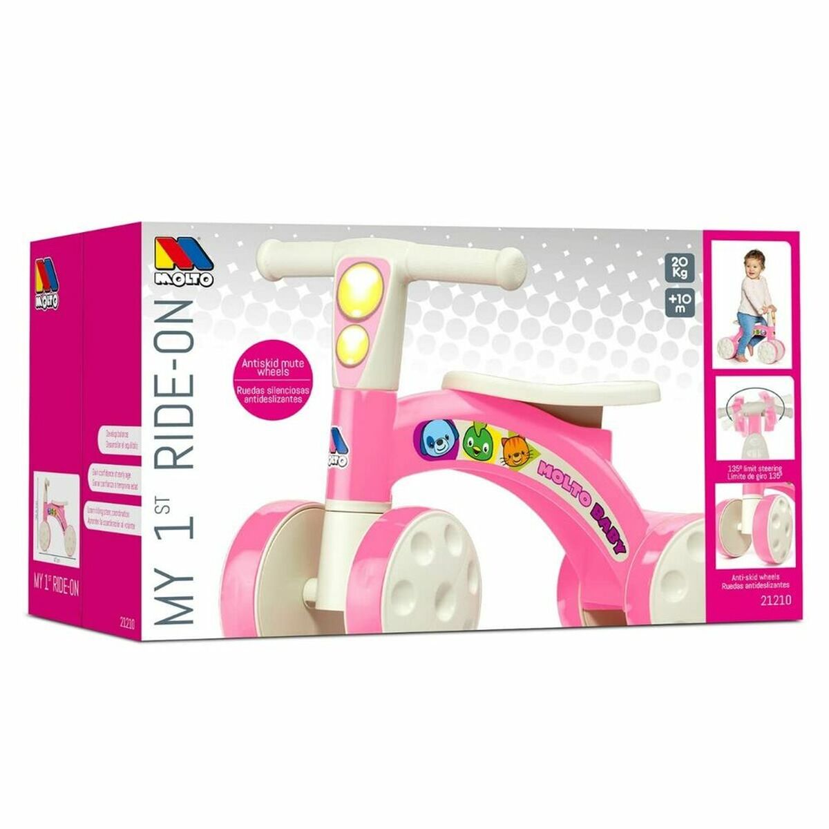 Mașină-Premergător Moltó 21210 - Jucarii si jocuri, În aer liber și sport