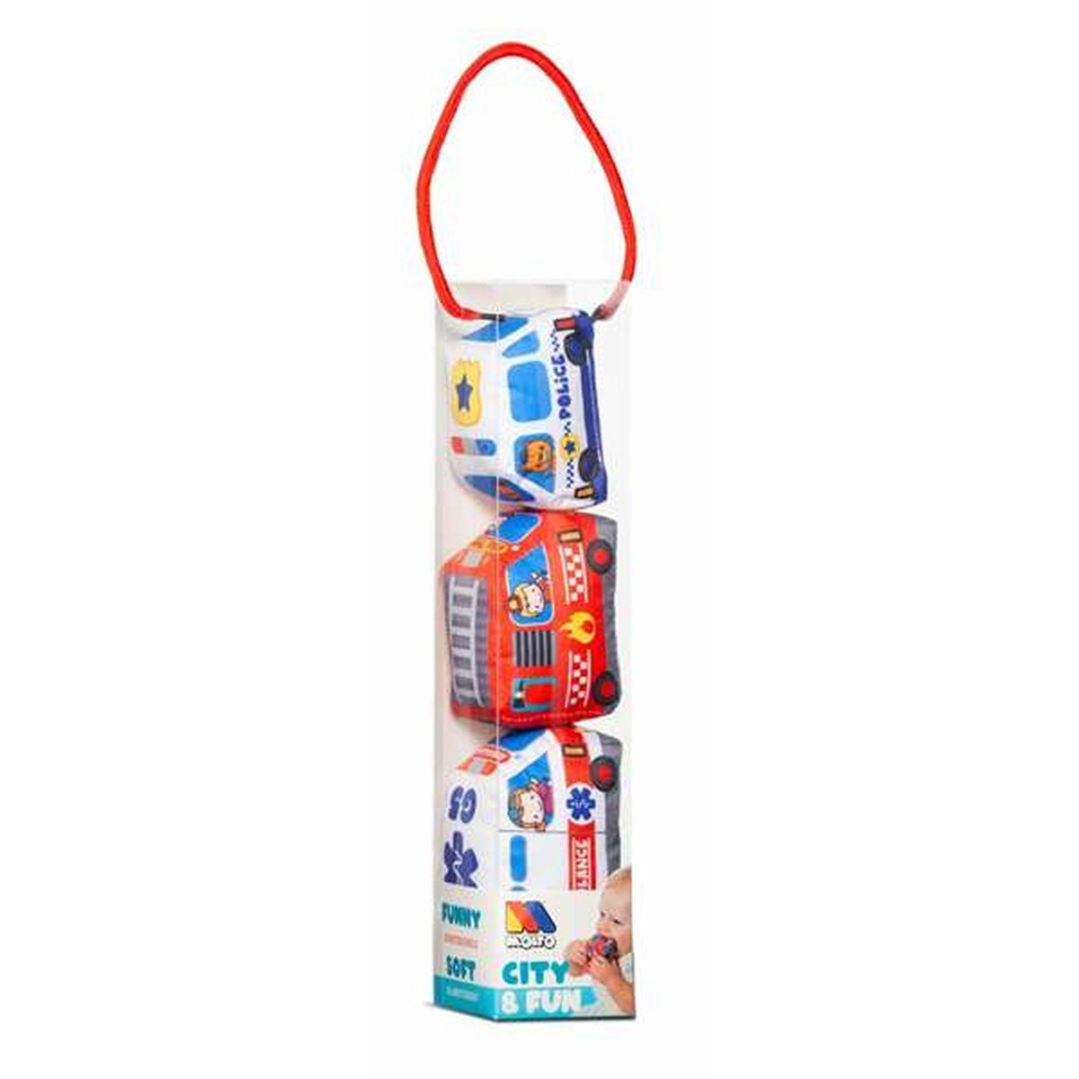 Set mașini Moltó Moale 3 Piese - Jucarii si jocuri, Vehicule