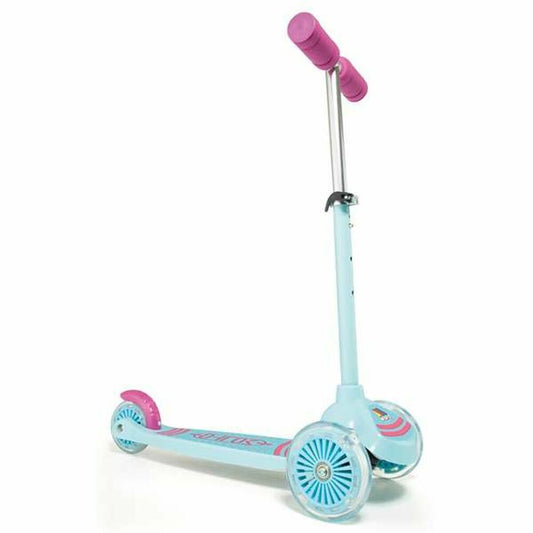 Trotinetă Scuter Moltó Maxi Roz Lumini (56 cm) - Sport și în aer liber, Mobilitate urbană