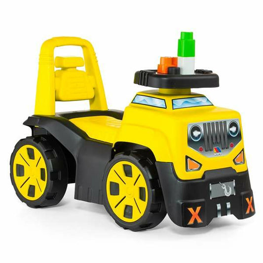 Mașină-Premergător Moltó 3x1 Wheels & Blocks Galben 89 cm 10 Piese - Jucarii si jocuri, În aer liber și sport